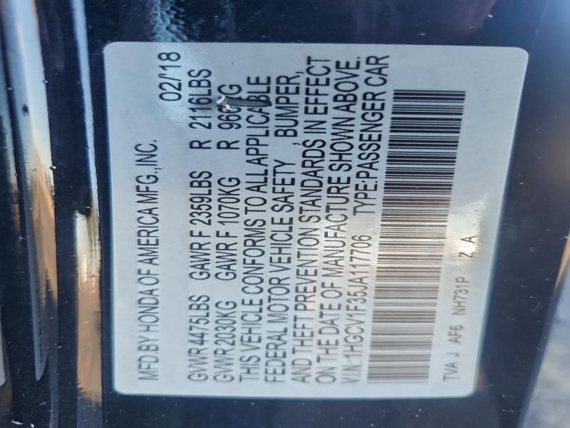 2018 Honda Accord Sport