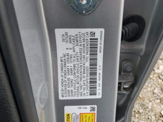 2025 Honda Civic Sport