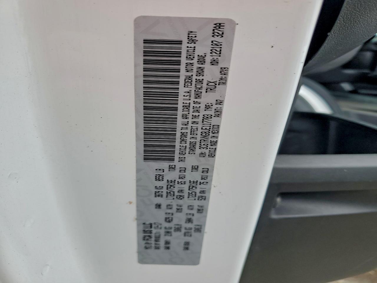 2018 Dodge RAM Promaster 1500 Delivery Van