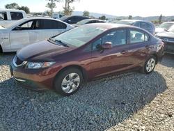 Honda salvage cars for sale: 2013 Honda Civic lx