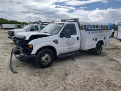 Salvage trucks for sale at Fort Pierce, FL auction: 2010 Ford F350 Super Duty Utility / Service Truck