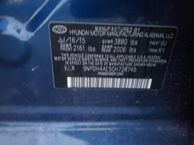 2016 Hyundai Elantra se