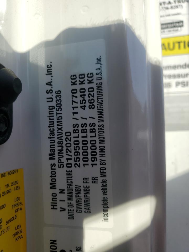 2021 Hino BOX Truck