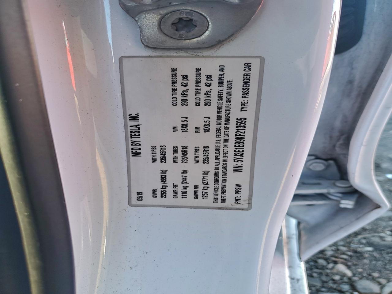 2019 Tesla Model 3