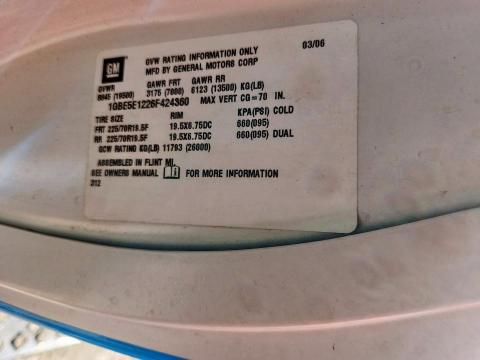 2006 Chevrolet C5500 C5e0