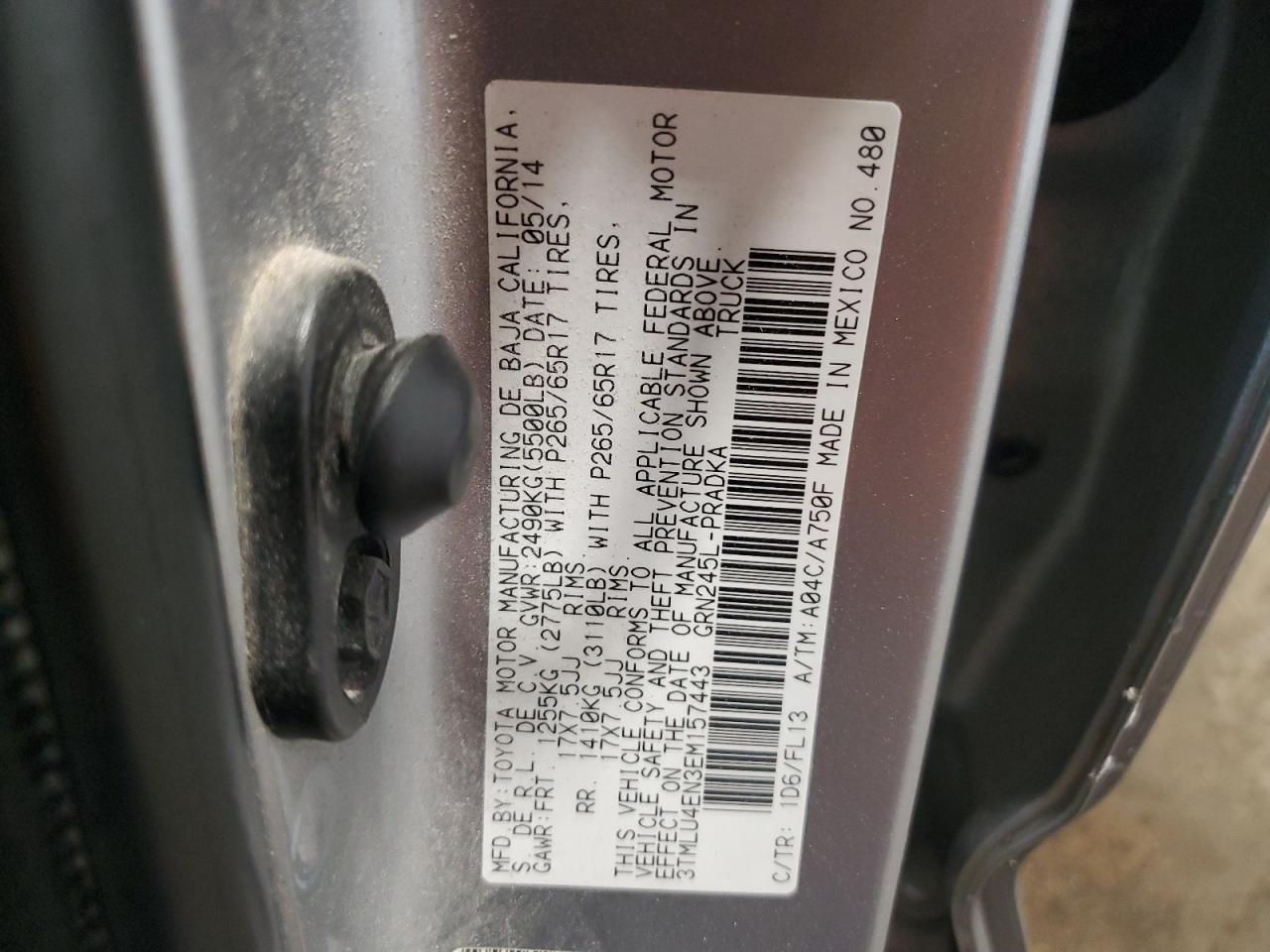 2014 Toyota Tacoma V6