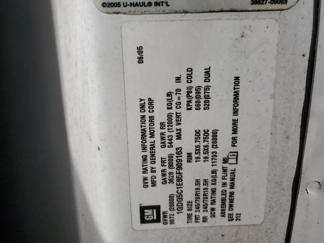 2005 GMC C5500 Truck Cab AND Chassis