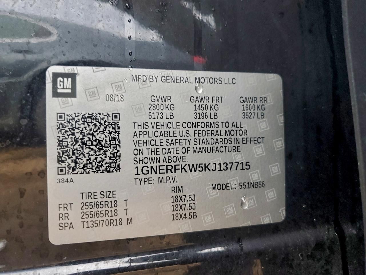 2019 Chevrolet Traverse ls