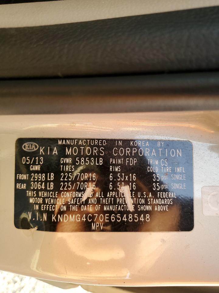 2014 KIA Sedona lx