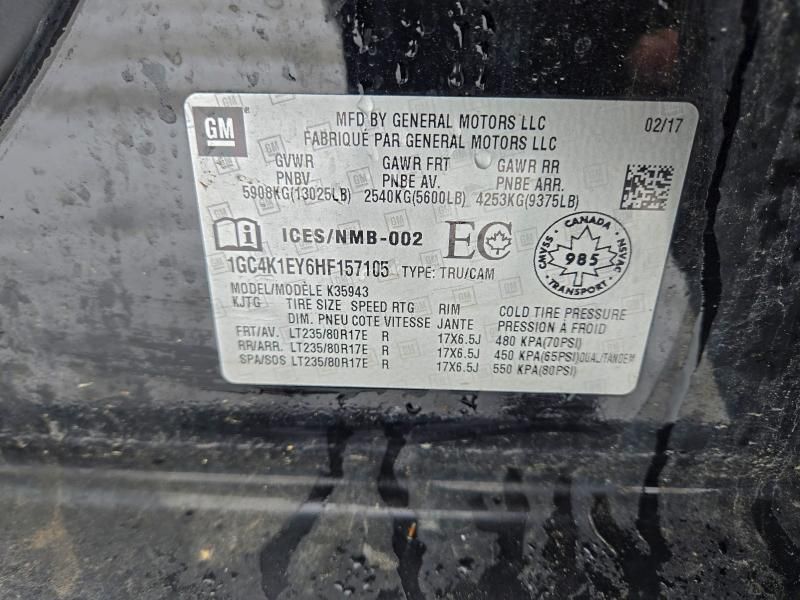 2017 Chevrolet Silverado K3500 High Country