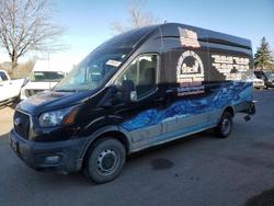 Salvage cars for sale from Copart Blaine, MN: 2023 Ford Transit T-250 Delivery Van