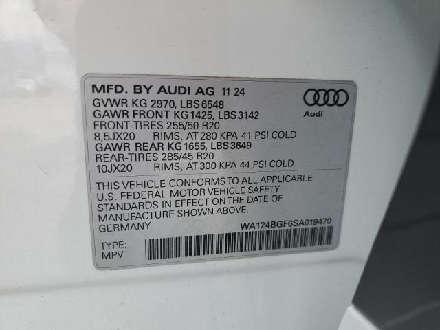 2025 Audi Q6 E-tron Premium Plus