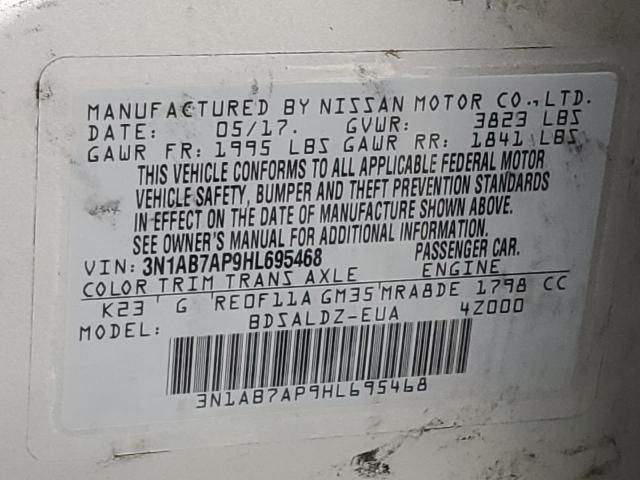 2017 Nissan Sentra s