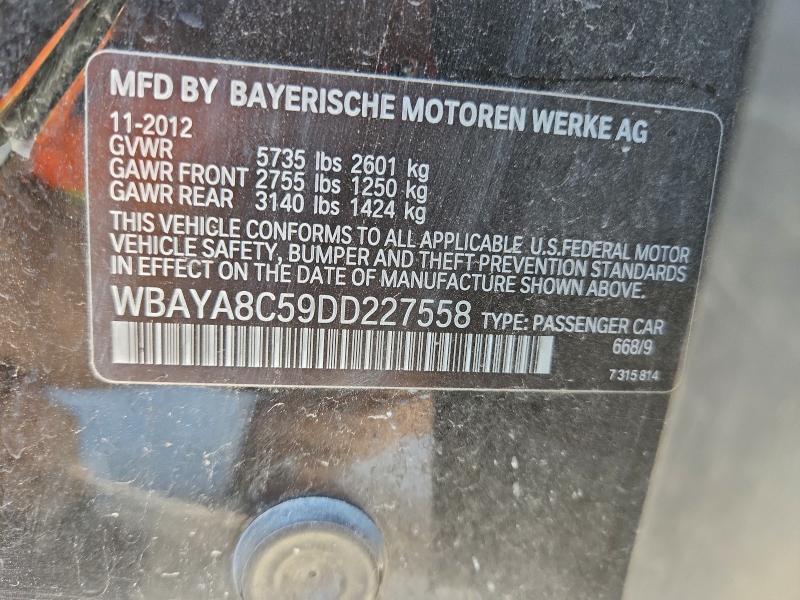 2013 BMW 750 i