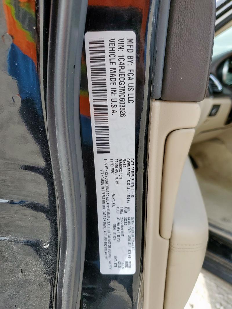 2021 Jeep Grand Cherokee Overland