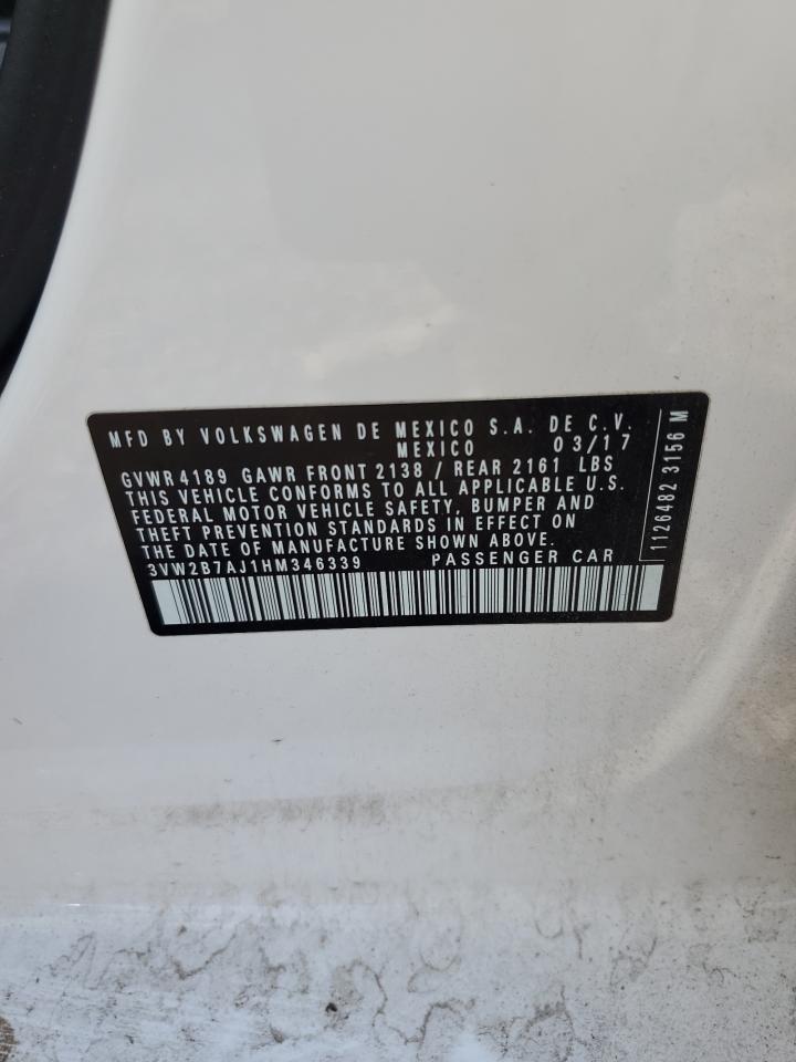 2017 Volkswagen Jetta s