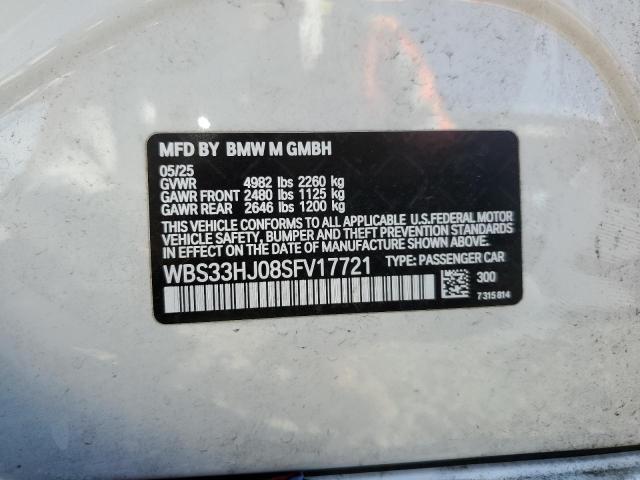 2025 BMW M3 Competition