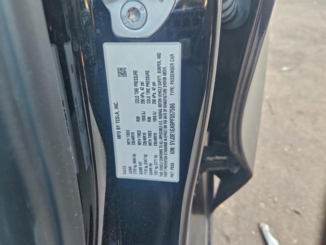 2023 Tesla Model 3