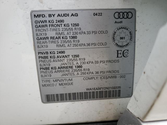 2022 Audi Q5 Premium Plus 45