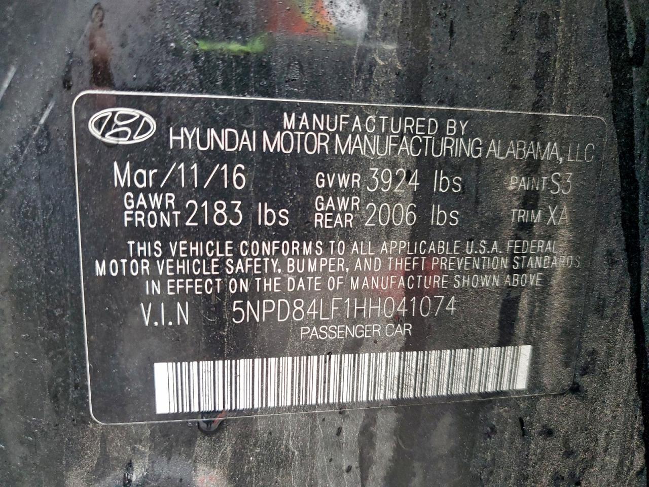 2017 Hyundai Elantra se