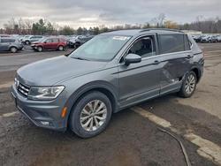 Salvage cars for sale from Copart New Britain, CT: 2018 Volkswagen Tiguan se