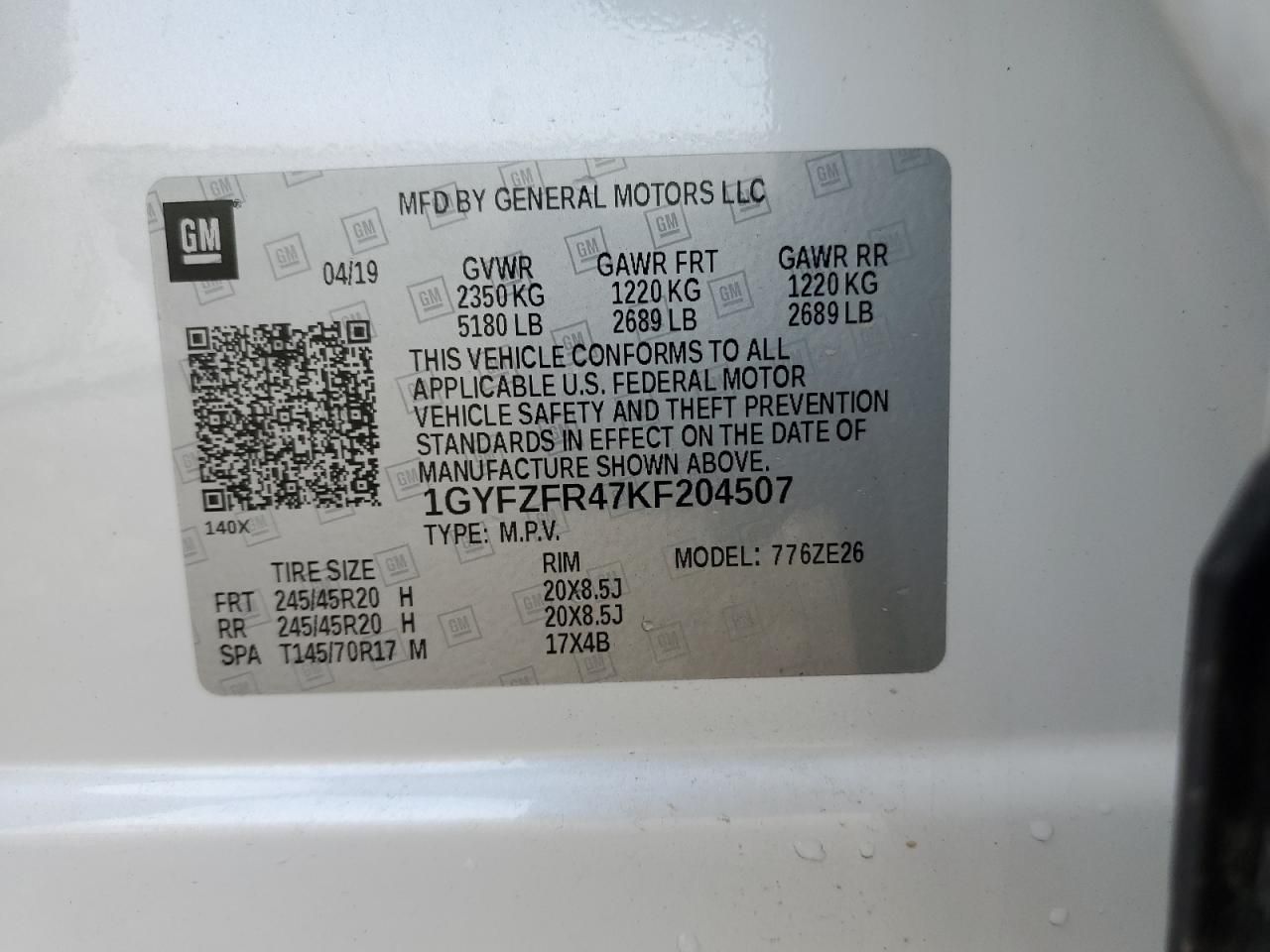 2019 Cadillac XT4 Sport