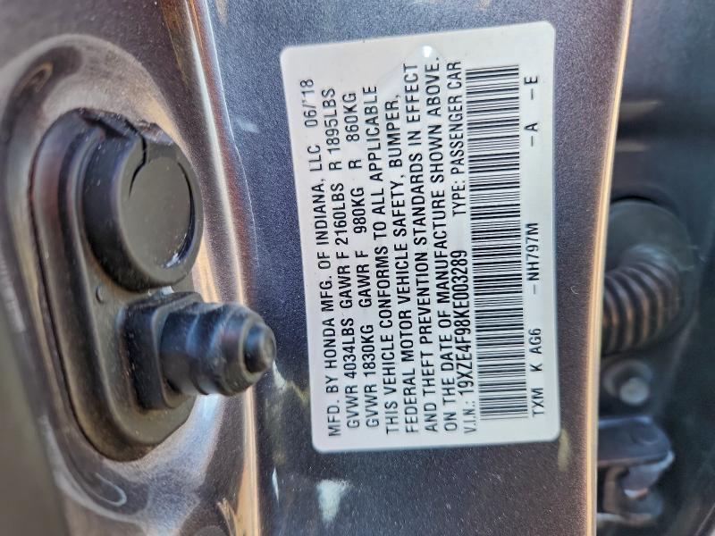 2019 Honda Insight Touring