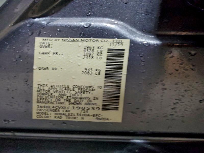 2020 Nissan Altima sr