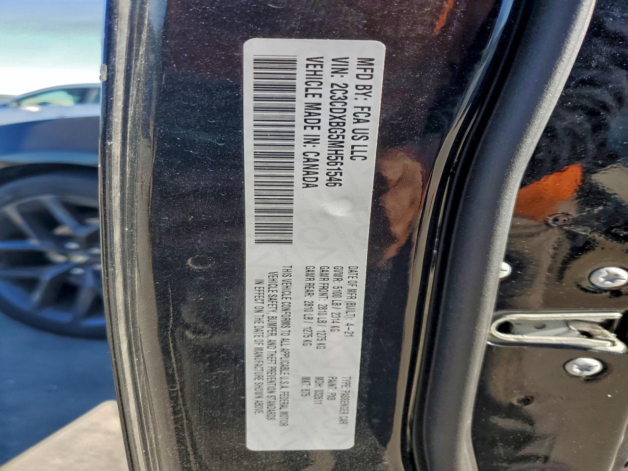 2021 Dodge Charger sxt