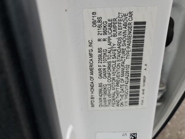 2018 Honda Accord ex