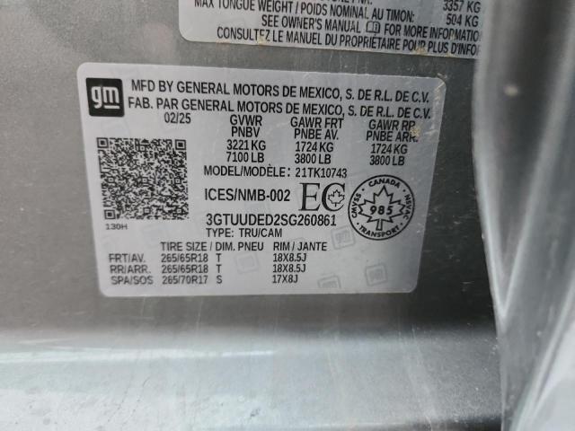 2025 GMC Sierra K1500 slt