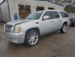 Salvage cars for sale from Copart Austell, GA: 2012 Cadillac Escalade esv Platinum