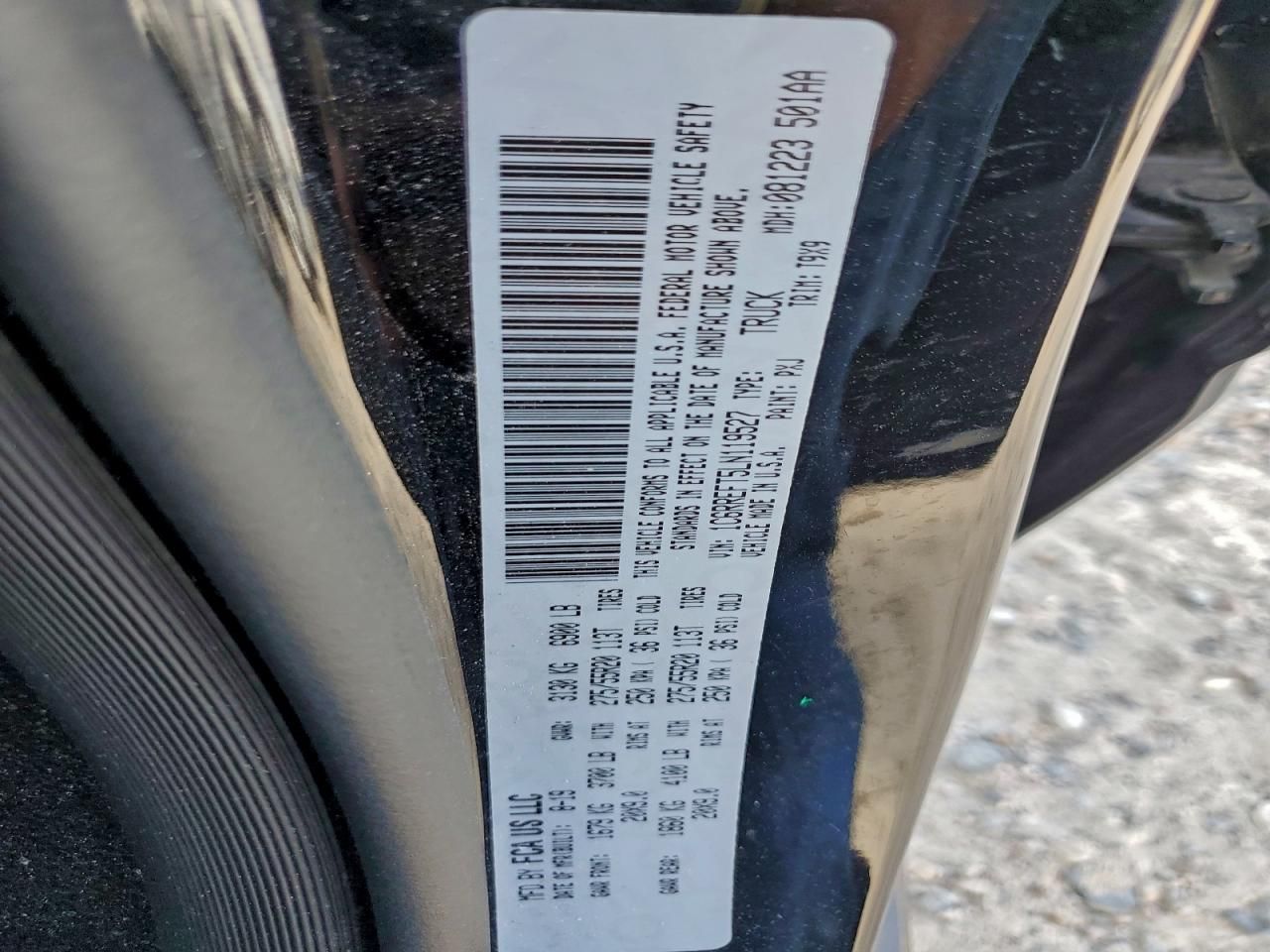 2020 Dodge Ram 1500 big Horn/lone Star