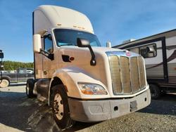 Salvage trucks for sale at Shreveport, LA auction: 2017 Peterbilt Tractor 2017 Peterbilt 579 Semi Truck