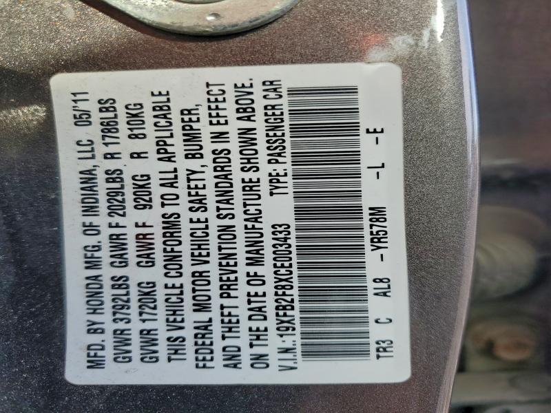 2012 Honda Civic ex