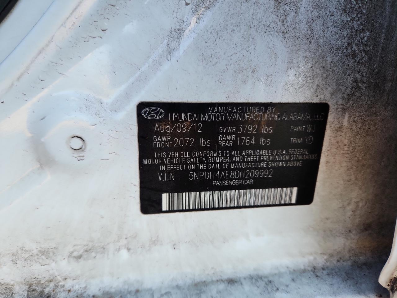 2013 Hyundai Elantra gls
