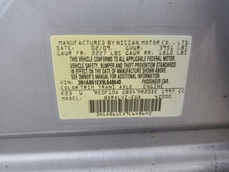 2009 Nissan Sentra 2.0