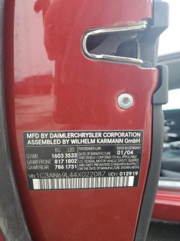 2004 Chrysler Crossfire Limited