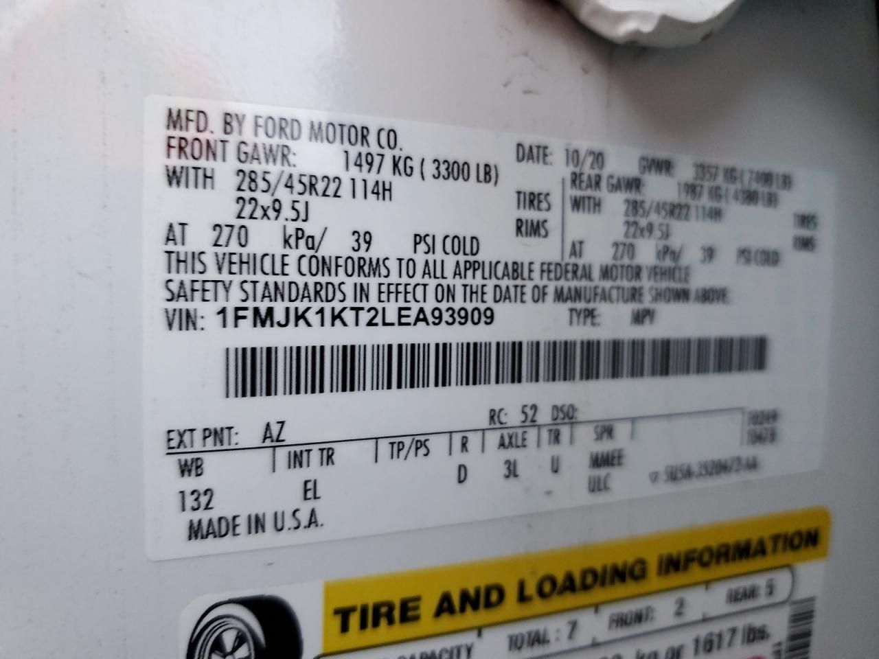 2020 Ford Expedition max Limited