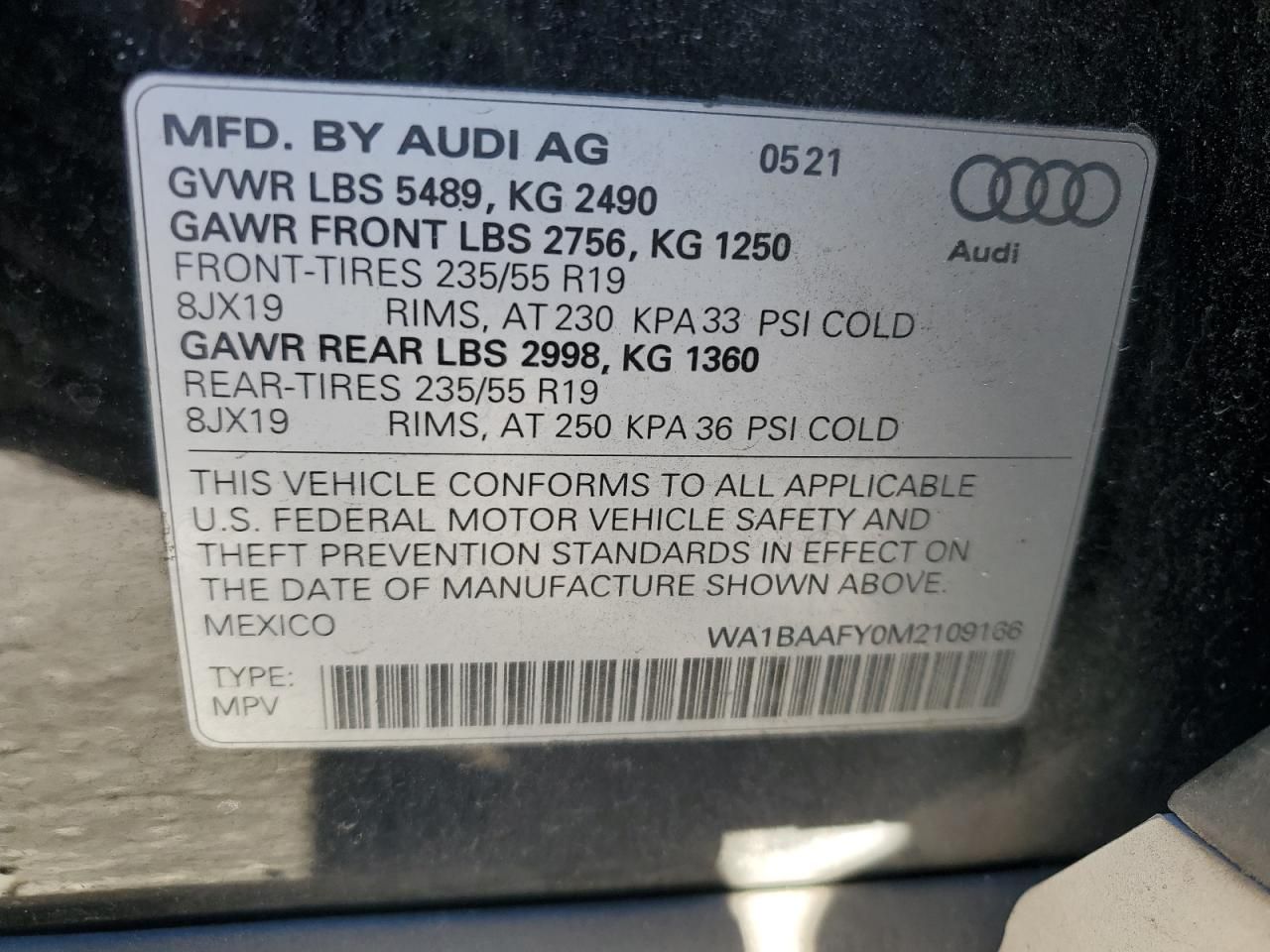 2021 Audi Q5 Premium Plus