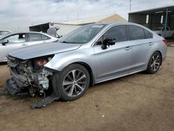 Subaru Vehiculos salvage en venta: 2015 Subaru Legacy 2.5i Limited