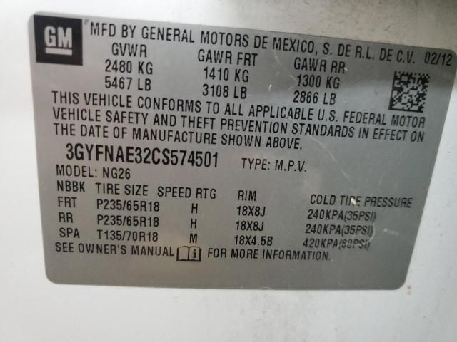 2012 Cadillac Srx Luxury Collection