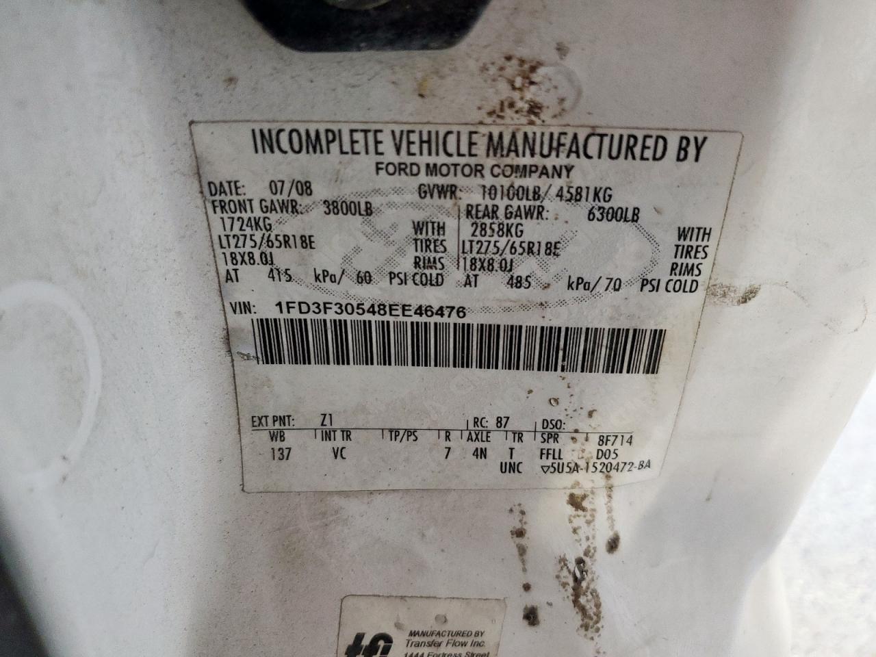 2008 Ford F-350 Utility / Service Truck