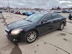 Chevrolet salvage cars for sale: 2012 Chevrolet Malibu ltz