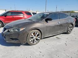Salvage cars for sale from Copart Haslet, TX: 2016 Nissan Maxima 3.5s
