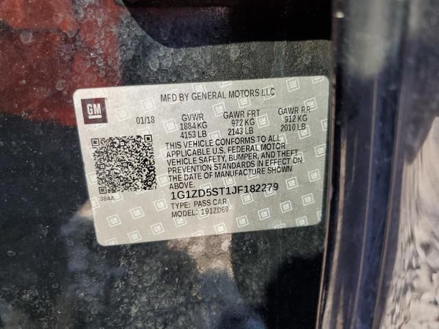 2018 Chevrolet Malibu lt