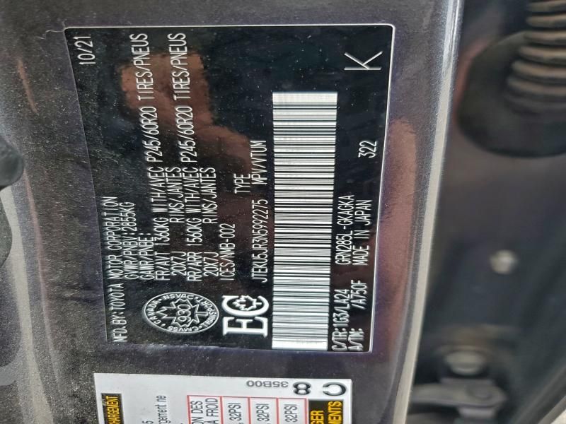 2022 Toyota 4runner Limited