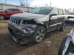 Jeep salvage cars for sale: 2014 Jeep Grand Cherokee Overland