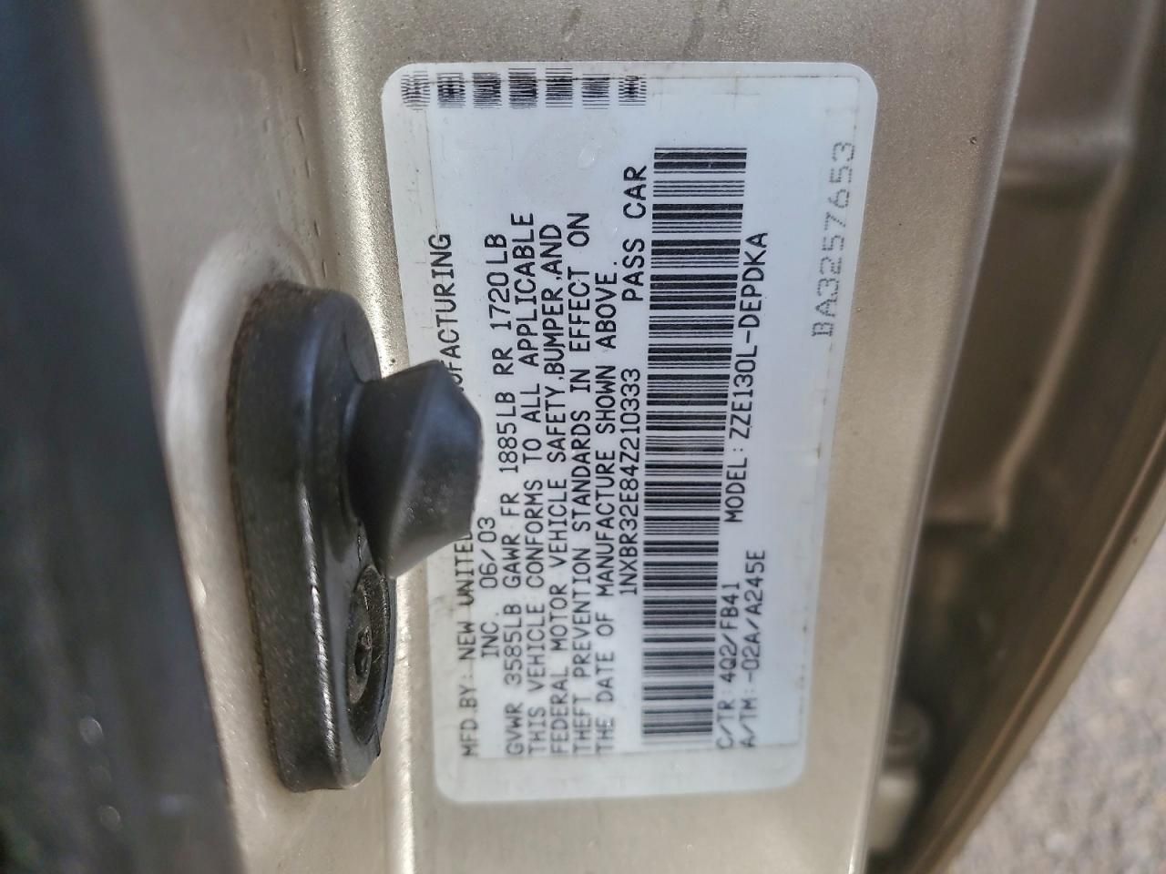 2004 Toyota Corolla ce