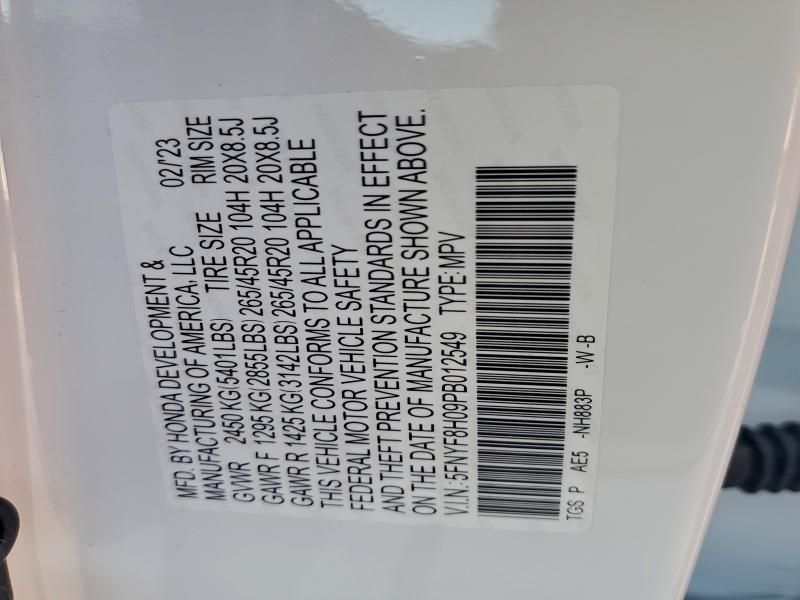 2023 Honda Passport Elite